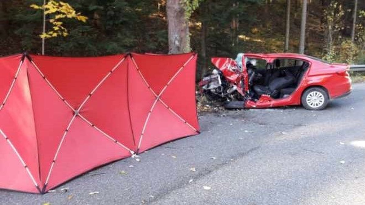 33-letni kierowca zginął w wypadku