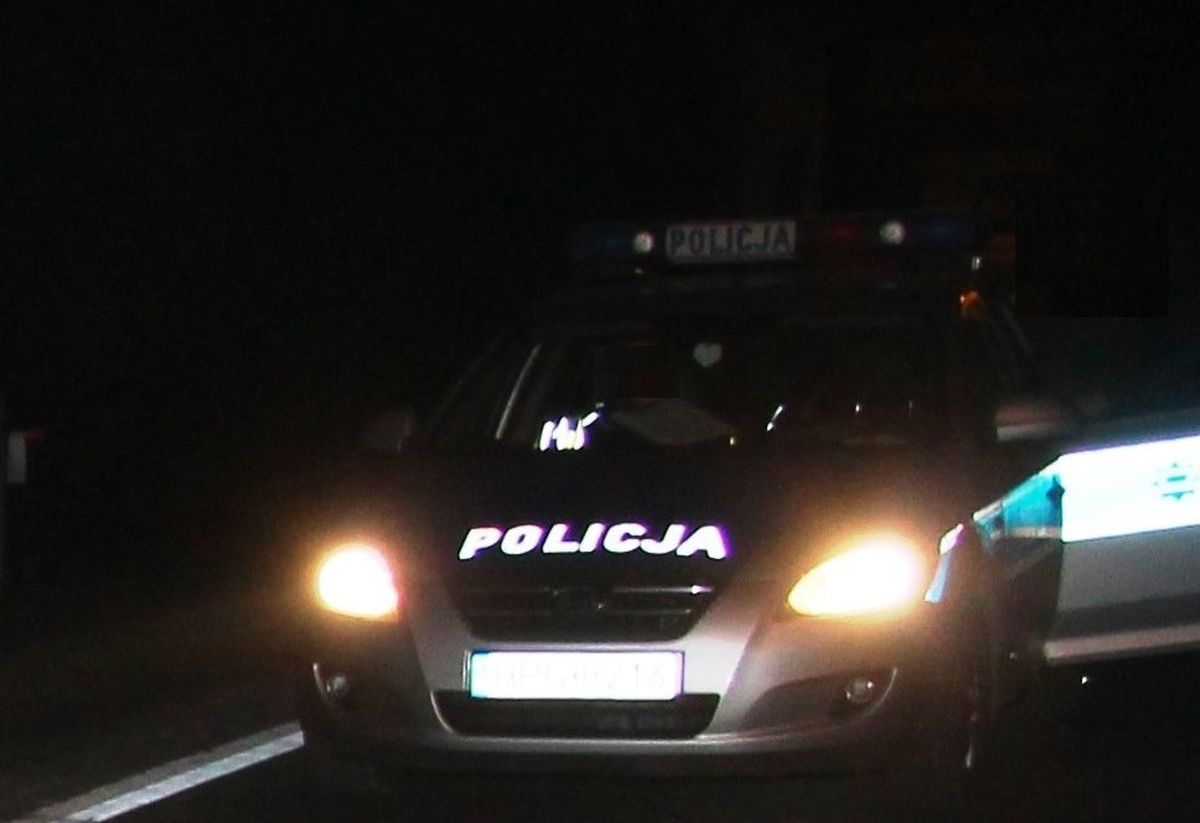 Pijany kierowca zatrzymany podczas nocnego patrolu