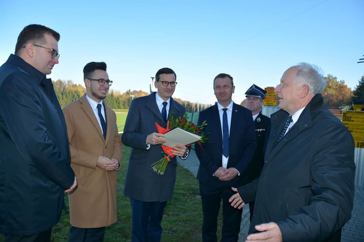 Premier odwiedził powiat wadowicki [FOTO]