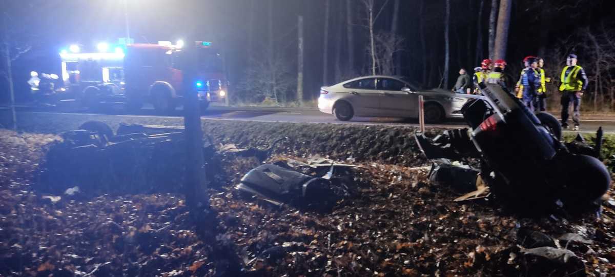 19-letni kierowca zginął w wypadku