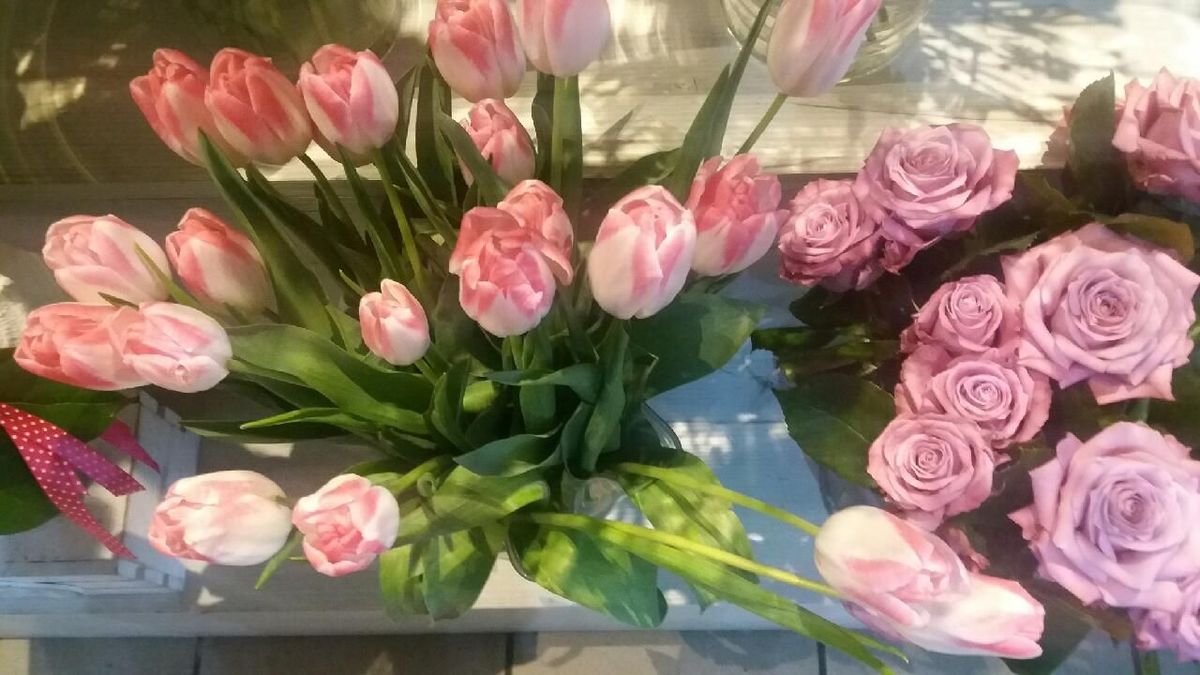 Kwiaciarnia Zielona Wstążeczka w Bulowicach w Dzień Kobiet