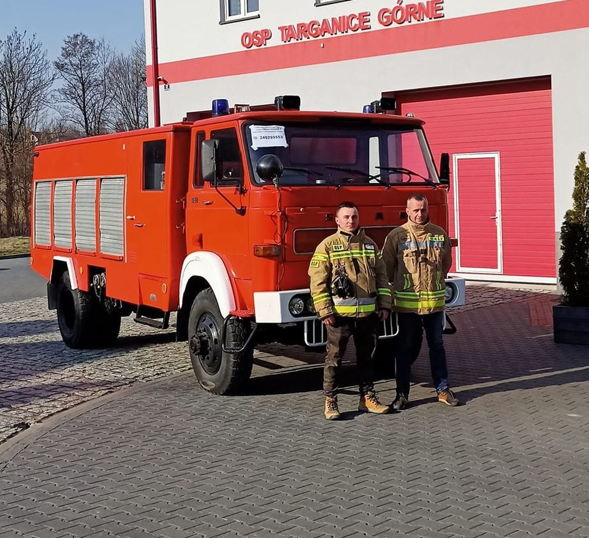 Wóz strażacki z gminy Andrychów pojechał na Ukrainę