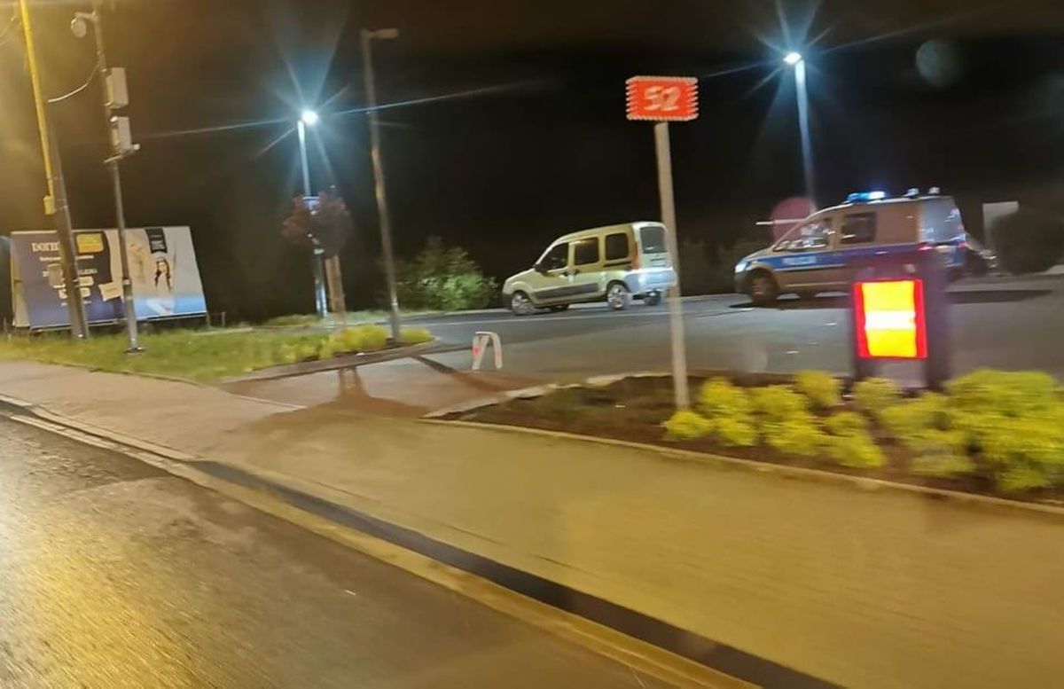 Pijany kierowca zatrzymany przed KFC