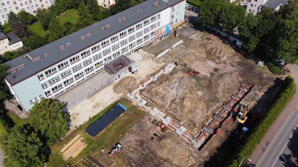 Rozkręca się budowa nowej sali w Andrychowie