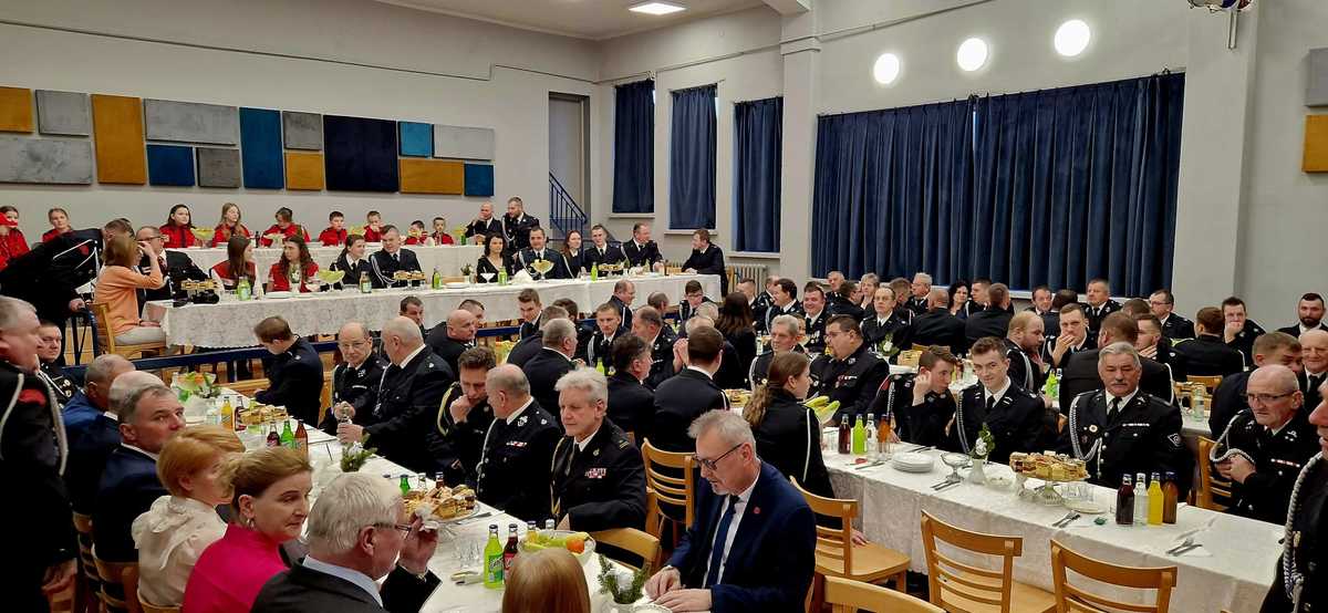 Spotkanie opłatkowe strażaków z gminy Andrychów [FOTO]
