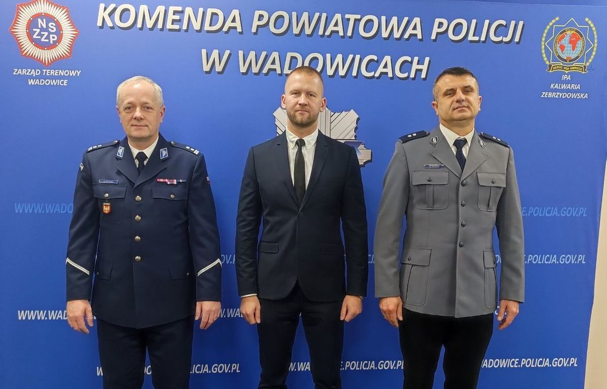 Zmiany w policji w Andrychowie i Kalwarii Zebrzydowskiej