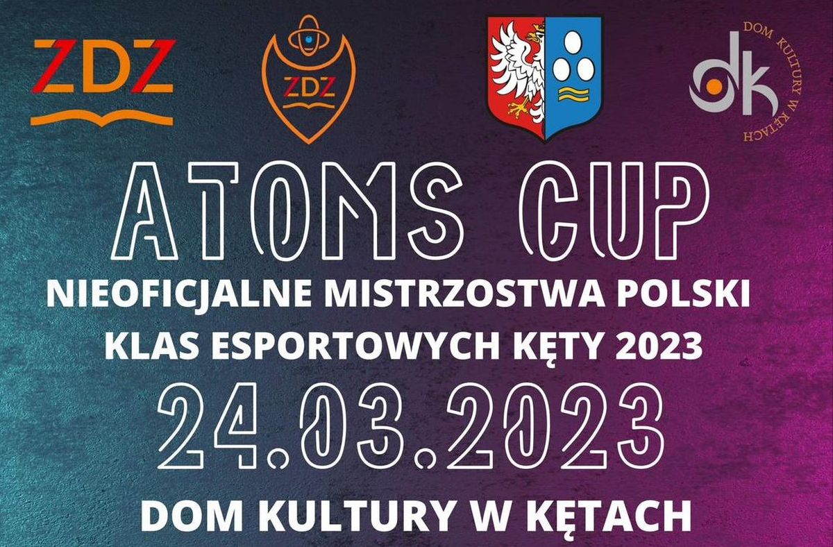 Dzień otwarty ZDZ Kęty i turniej klas esportowych Atoms Cup Kęty 2023