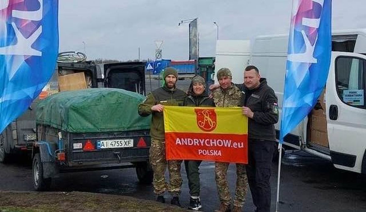 Kolejna pomoc z Andrychowa dotarła do Ukrainy