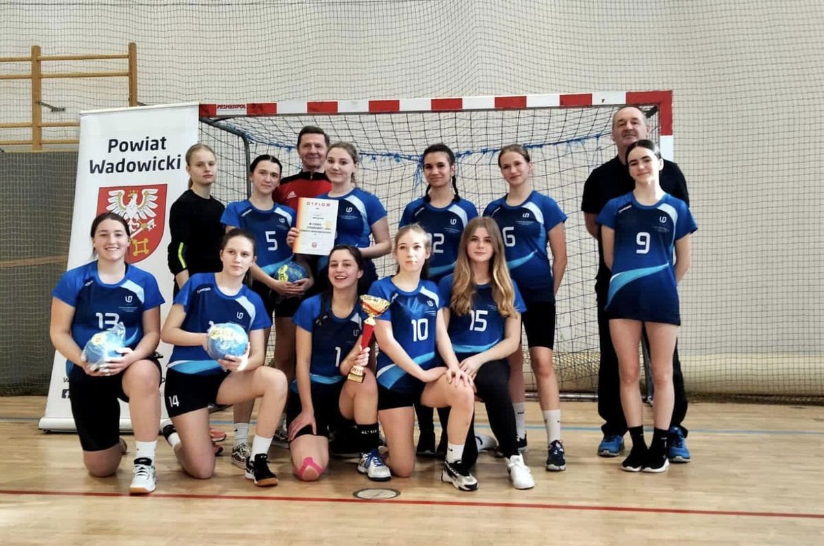 Licealistki z Andrychowa wywalczyły mistrzowski tytuł