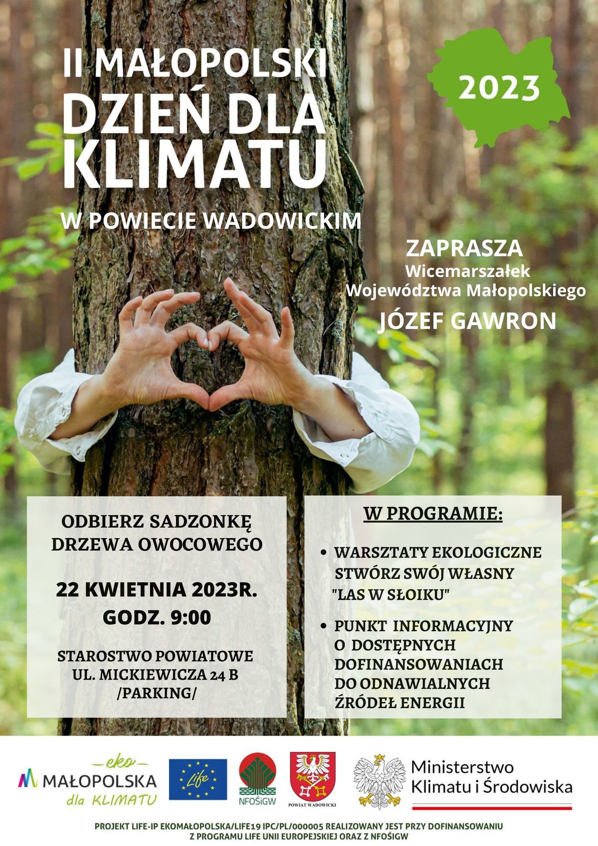 II Małopolski Dzień dla Klimatu w Powiecie Wadowickim