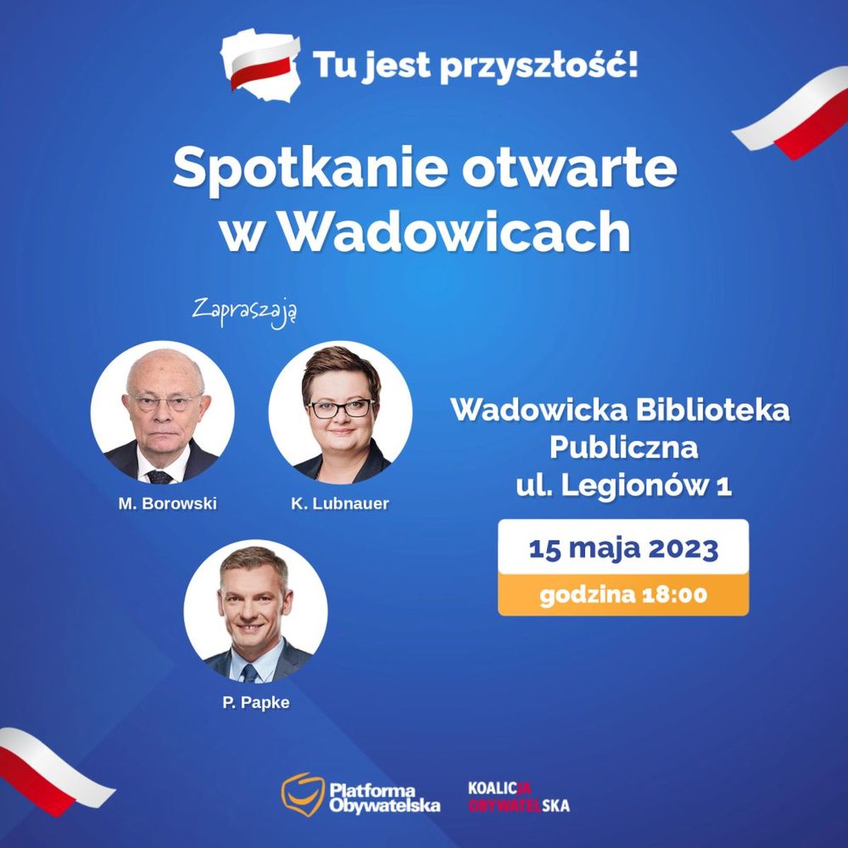 Koalicja Obywatelska planuje dużą akcję w regionie