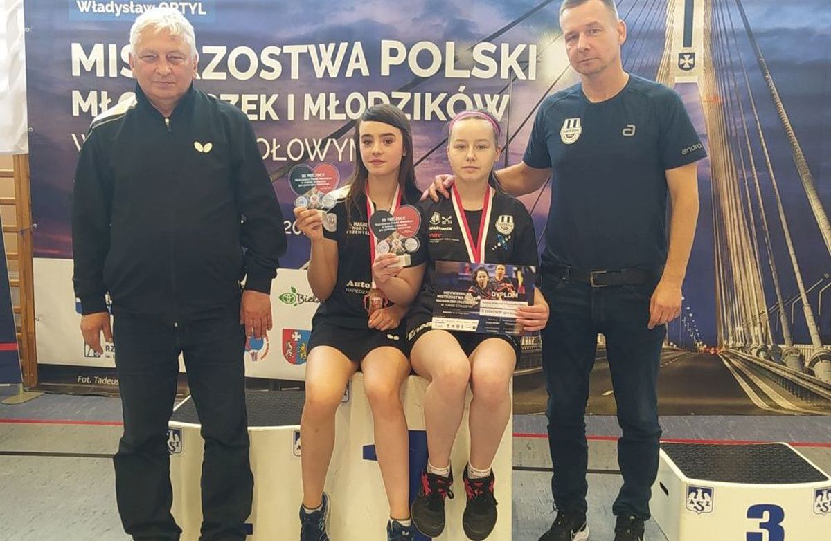 Zuzanna Piekarczyk podwójną medalistką Mistrzostw Polski