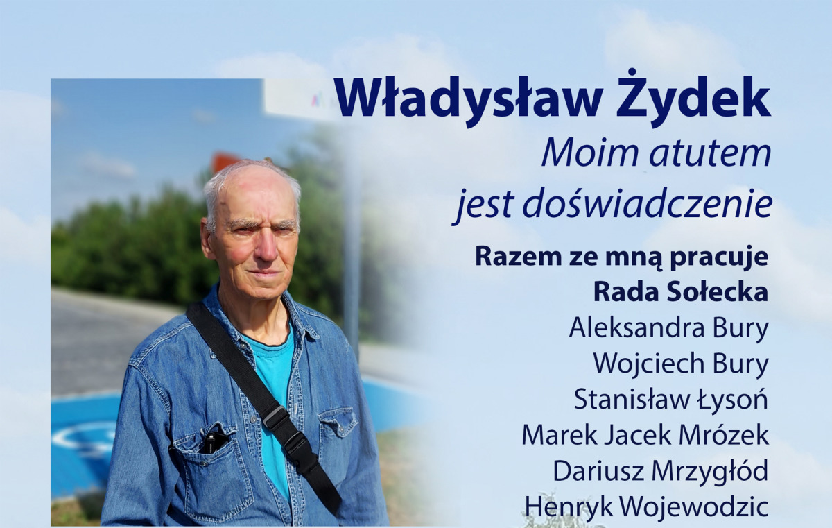 Wybory sołeckie w Roczynach: Władysław Żydek. 