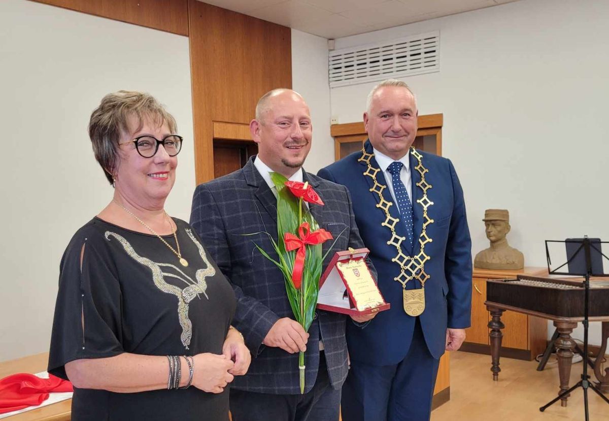 Burmistrz został honorowym obywatelem miasta na Słowacji