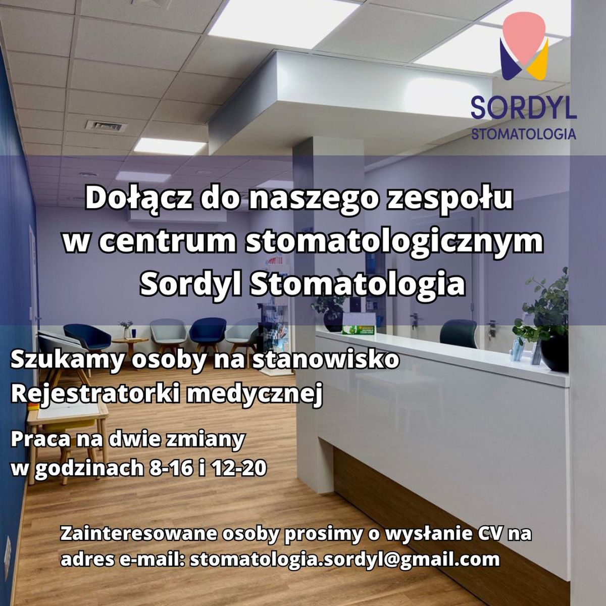 Praca w SORDYL STOMATOLOGIA w Andrychowie