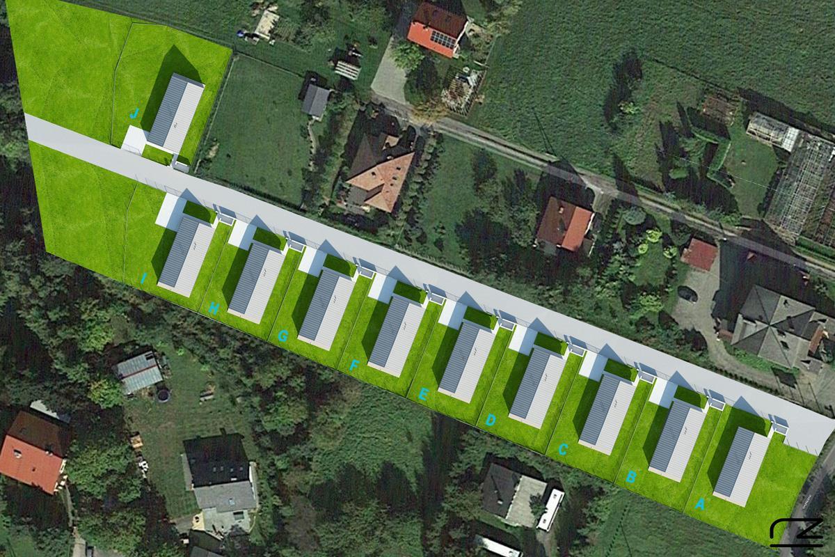 Domy do sprzedaży na nowym Osiedlu GRANICZNA w Andrychowie [FOTO]
