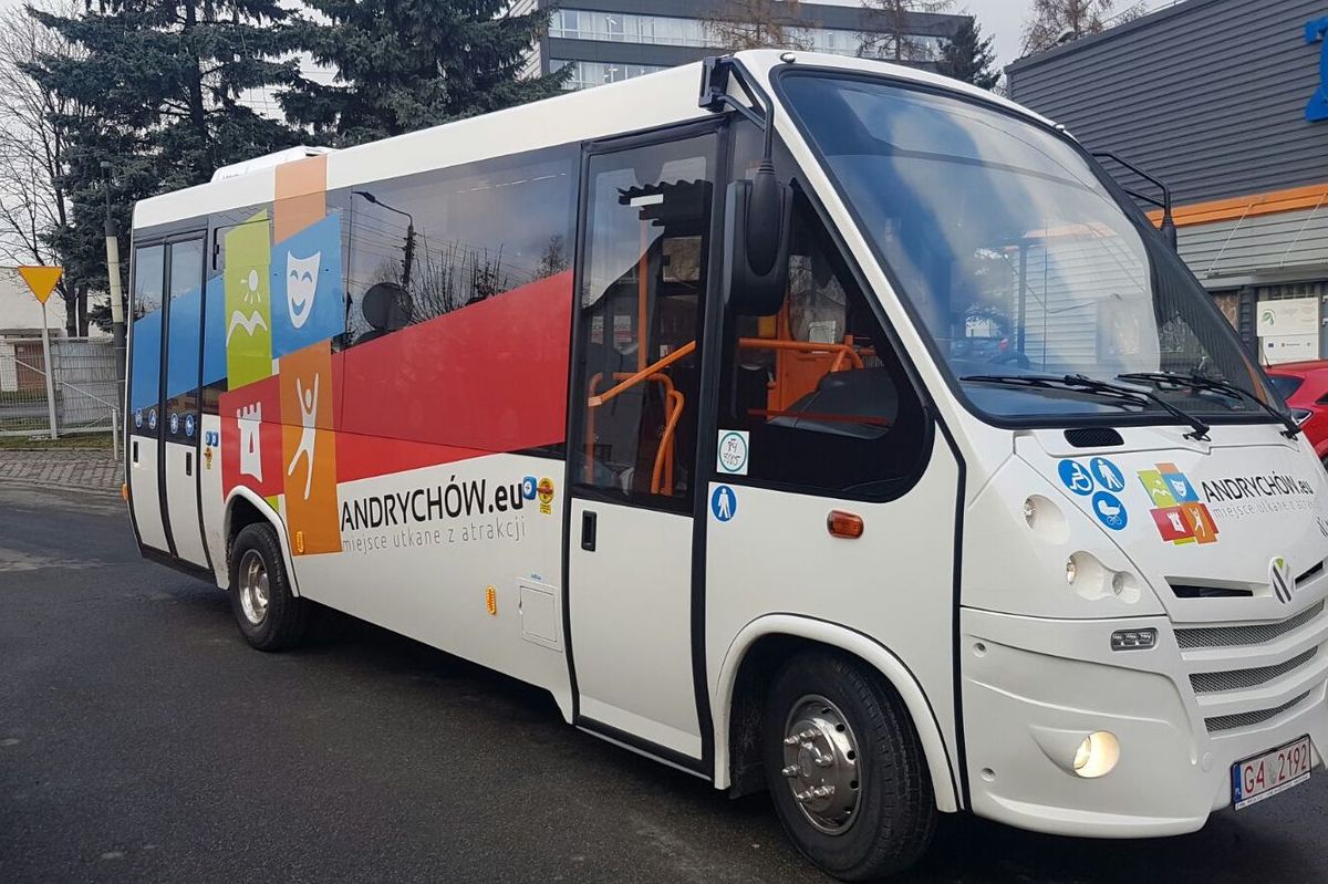 Rozkład jazdy andrychowskich autobusów w aplikacji