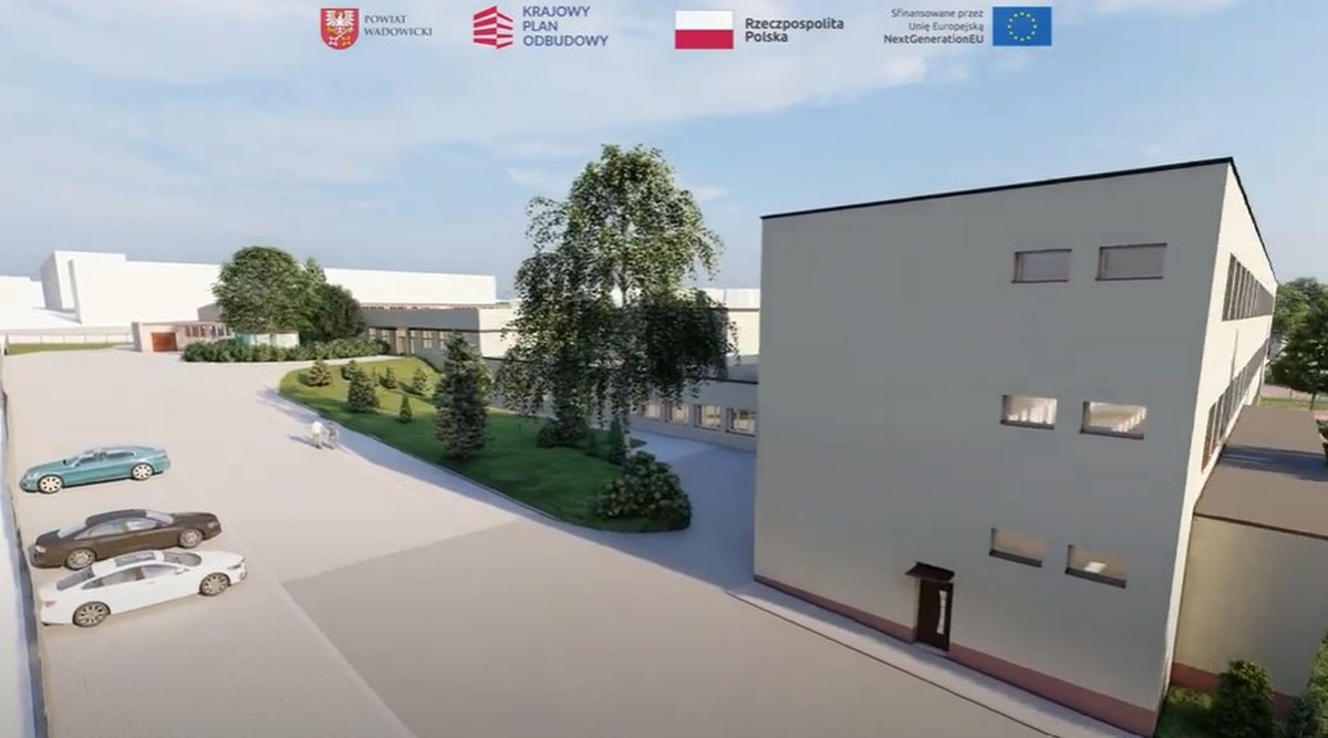 Tak rozbudowana zostanie szkoła w Andrychowie [VIDEO]