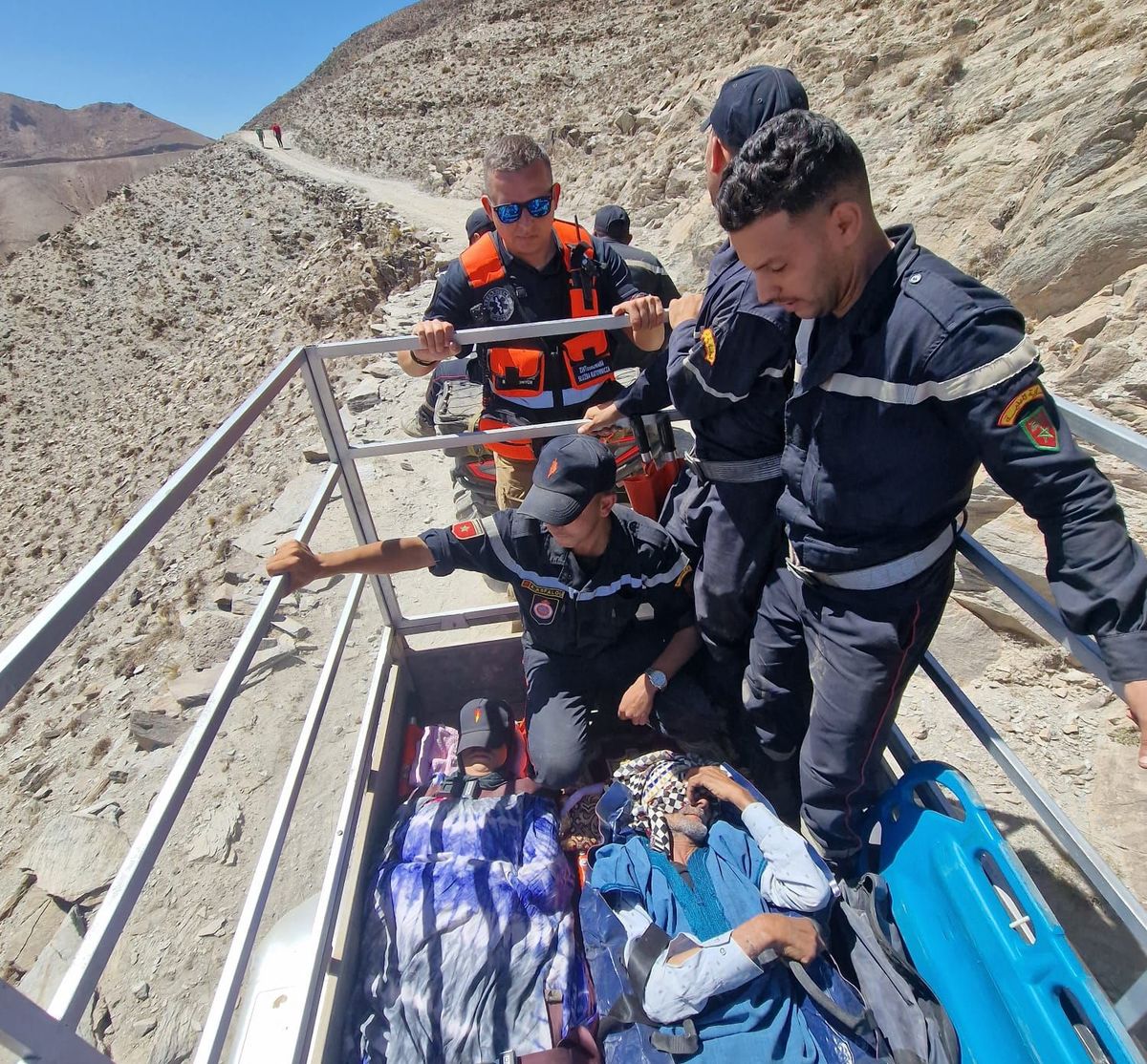 Ratownicy z naszego regionu pomagają ofiarom trzęsienia ziemi w Maroku [VIDEO]