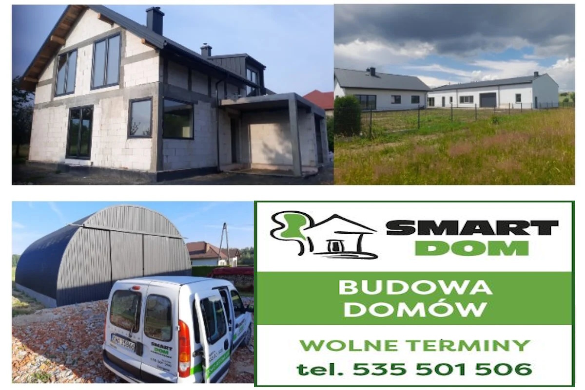 Firma Smart Dom przyjmie zlecenia z zakresu budownictwa mieszkaniowego i przemysłowego