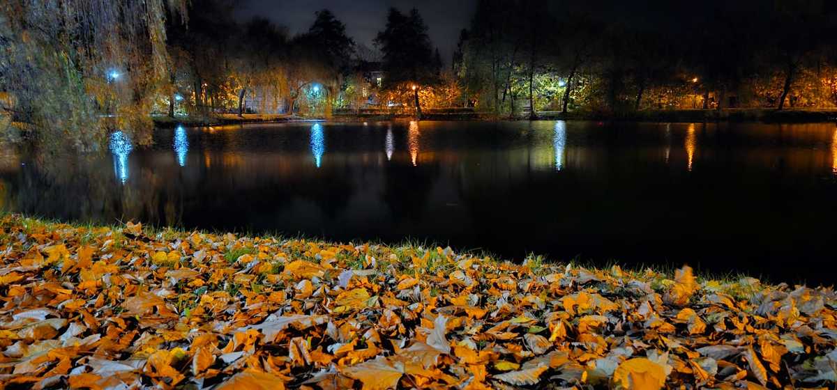Jesień w Parku Miejskim w Andrychowie [FOTO]