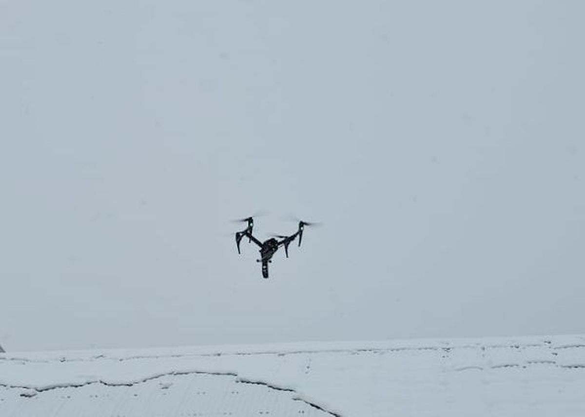 Dron nad kominami w Andrychowie i okolicach [VIDEO]