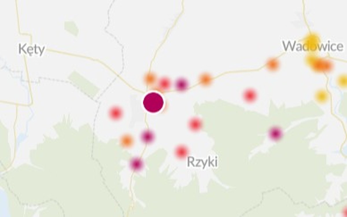 Gmina Andrychów ma dziś najgorsze powietrze w regionie