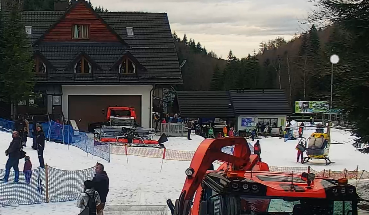Interwencja LPR w ośrodku narciarskim w Rzykach