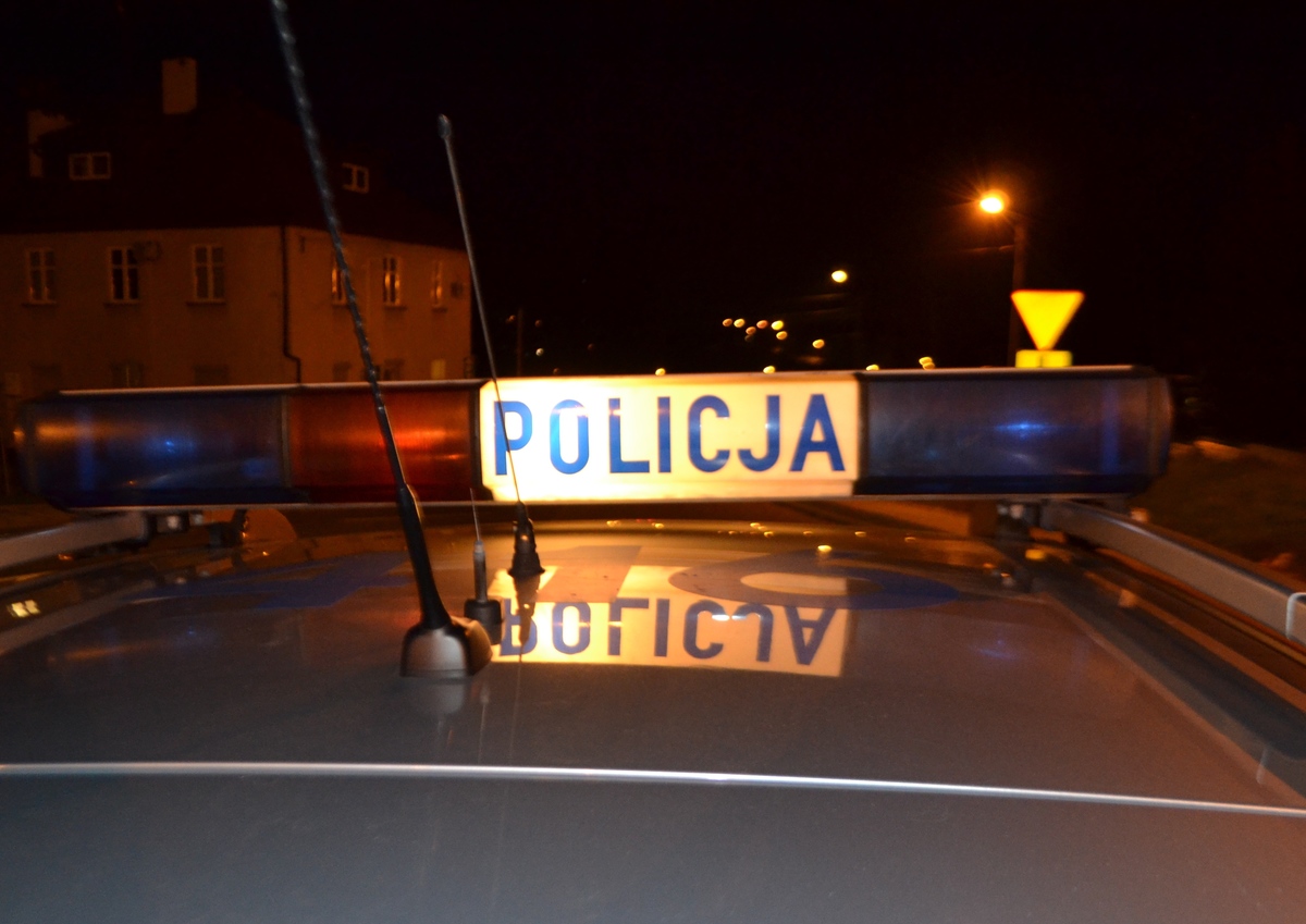 Akcja policji w sylwestrową noc w Andrychowie