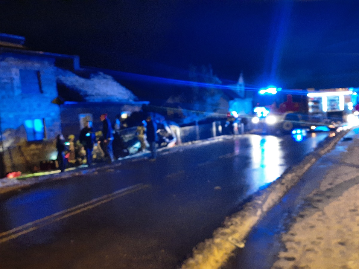 Wypadek na głównej drodze w Czańcu [AKTUALIZACJA]