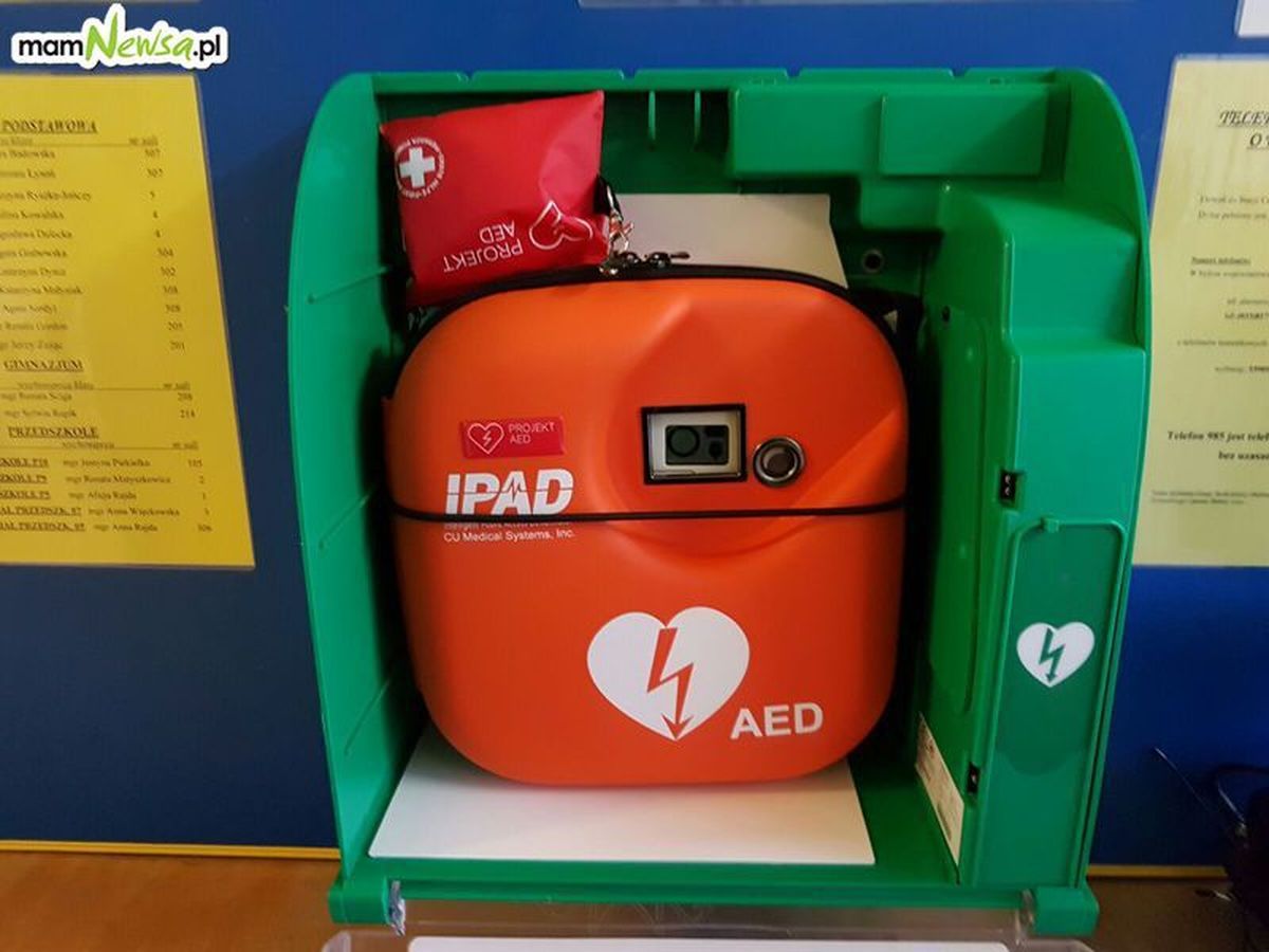 Szkoła w Andrychowie kupi defibrylator AED. Zebrano potrzebne pieniądze