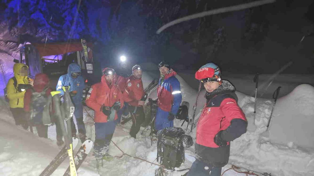 Akcja ratownicza w górach, poszukiwane były trzy osoby