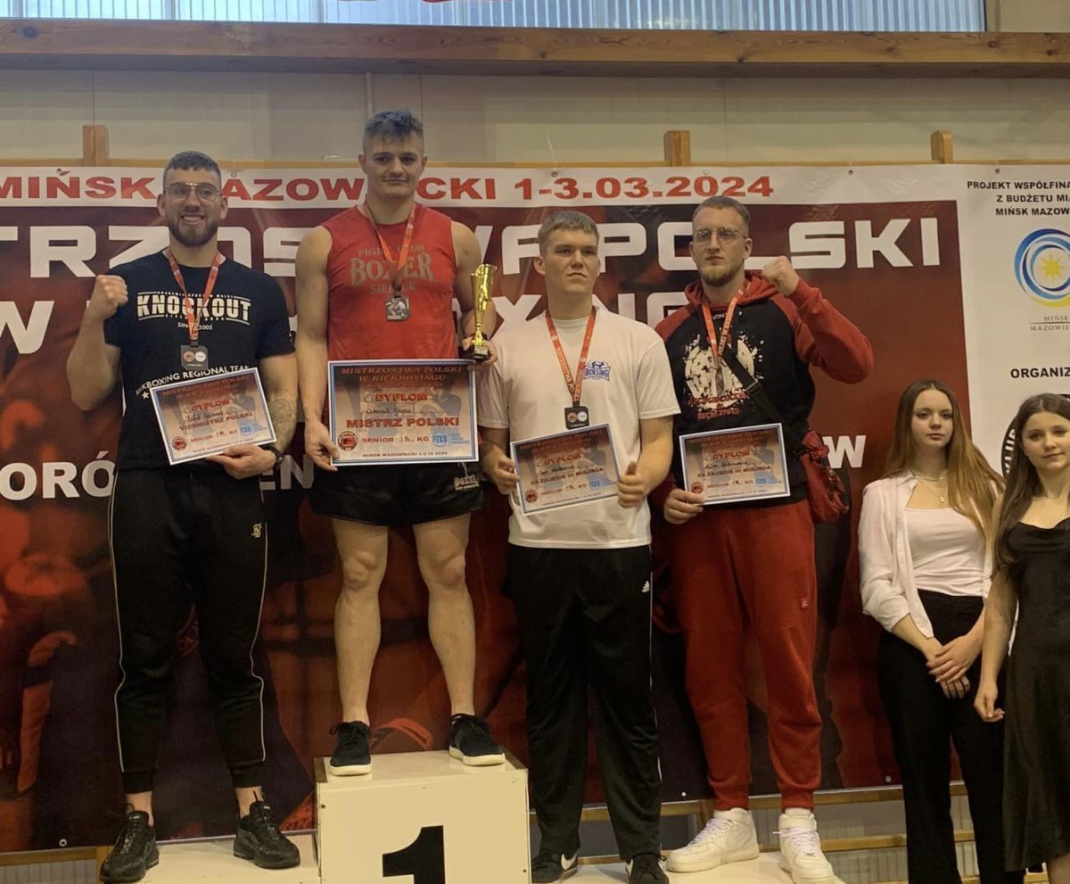 Andrychowianin na podium Mistrzostw Polski w Kickboxingu