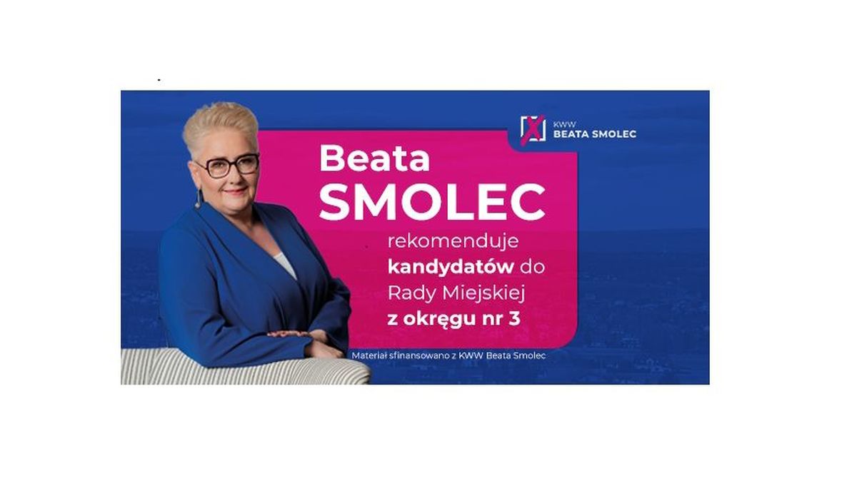 Poznaj kandydatów z okręgu nr 3 z KWW Beata Smolec