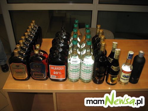 Ujawniono alkohol bez akcyzy. Podejrzany Słowak