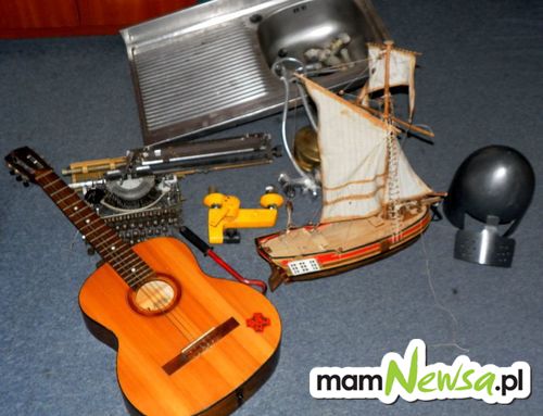Gitara, drewniany statek i inne. Oto złodziejskie łupy