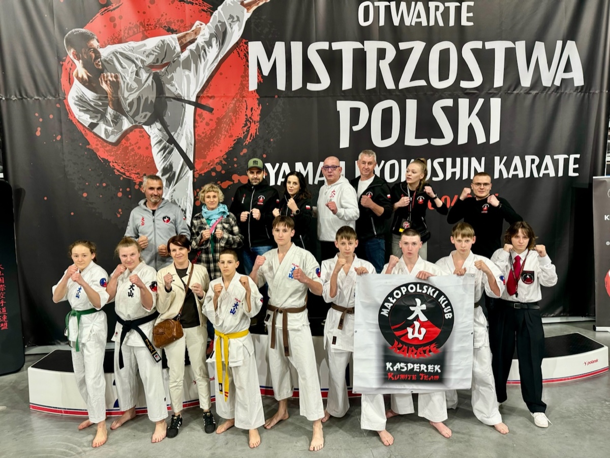 Ogromny sukces Małopolskiego Klubu Karate podczas Mistrzostw Polski [FOTO]