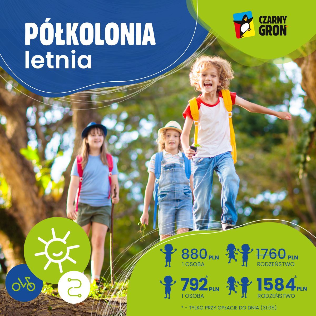 Divertimento, apprendimento e avventura: sono iniziate le iscrizioni per i campi estivi per bambini a Czarny Groń