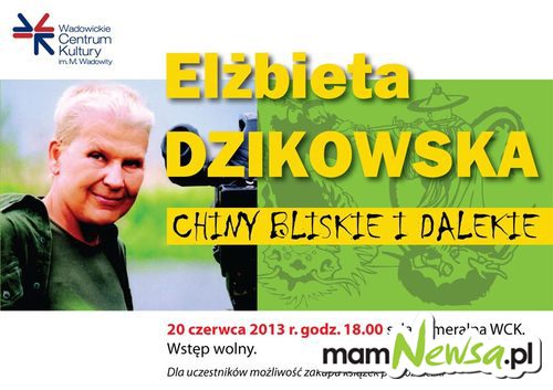 Elżbieta Dzikowska w WCK