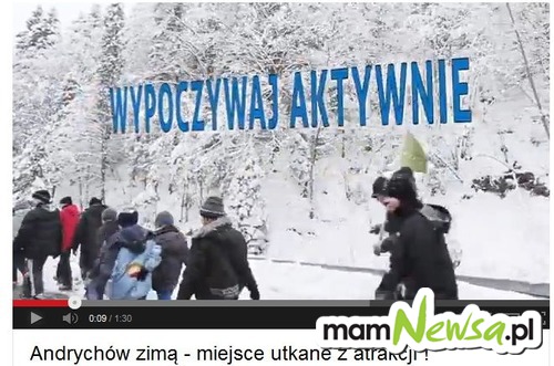 Zimowy spot promocyjny Andrychowa [FILM]